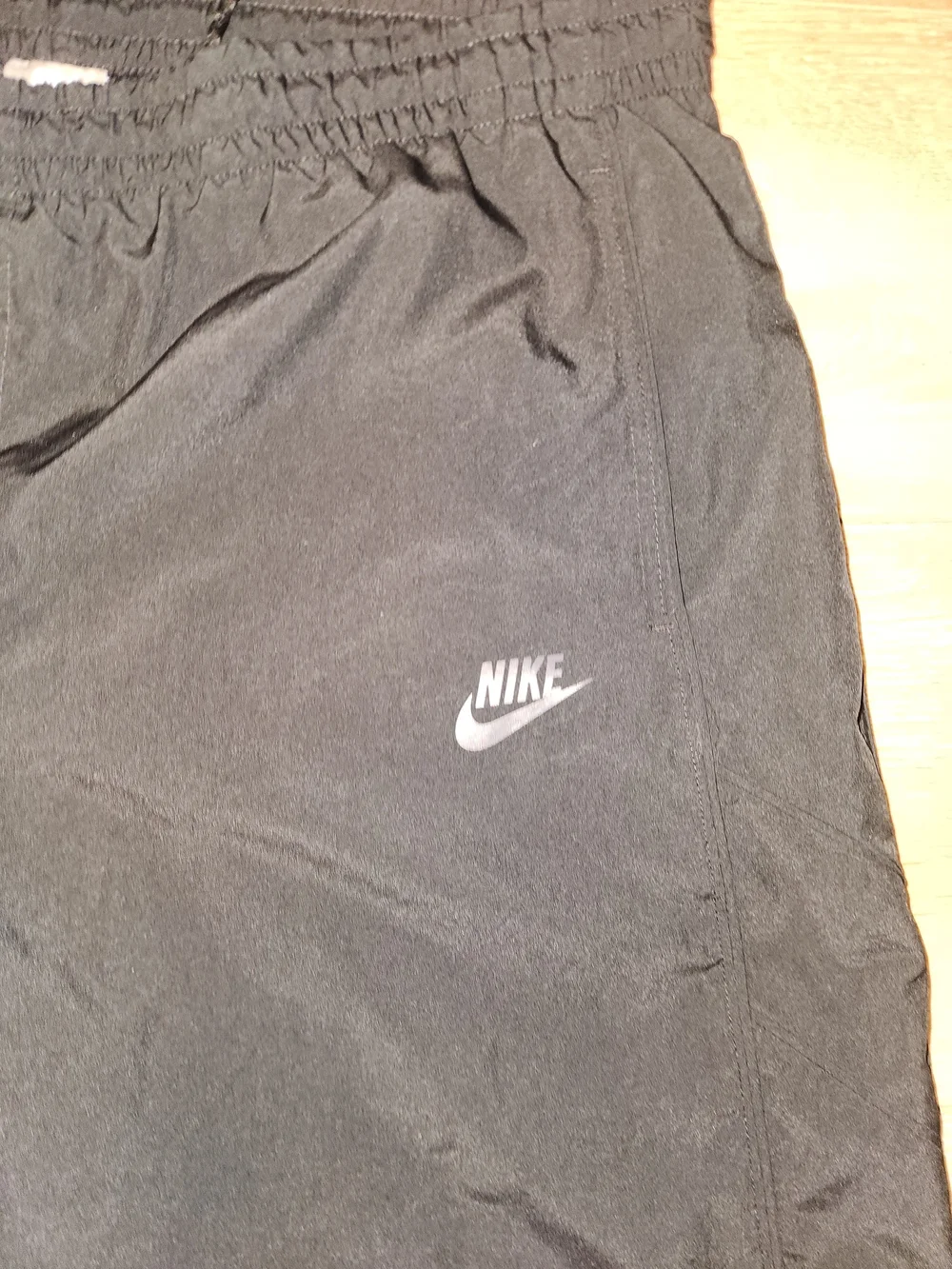 Vintage Y2K Nike Gray Tag Black Track Pants Mens Size Xtra L Like New Condition